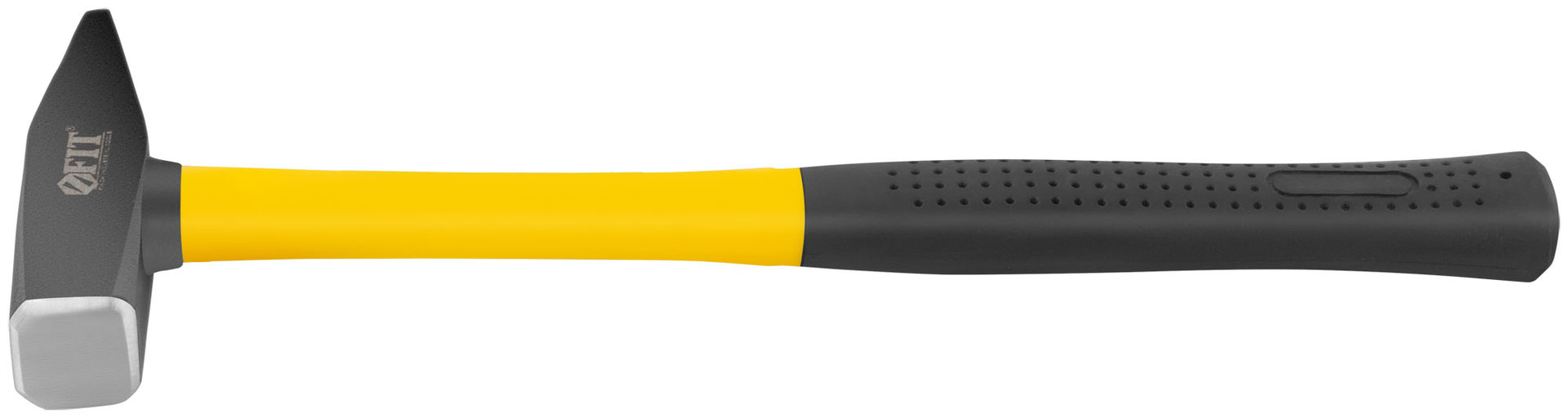 Молоток кованый, фиберглассовая ручка 400 гр. (44284)