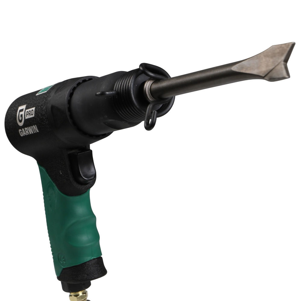 Молоток пневматический с 5-ю зубилами 190 мм Энерг. уд. 6,5 Дж, HEX (H10), GARWIN PRO, 804025-67-3500