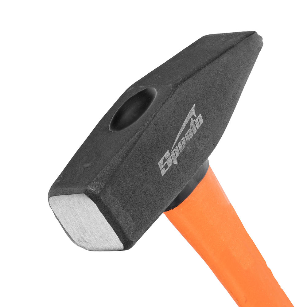 Молоток слесарный, 1500 г, фибергласовая обрезиненная рукоятка Sparta (10381)