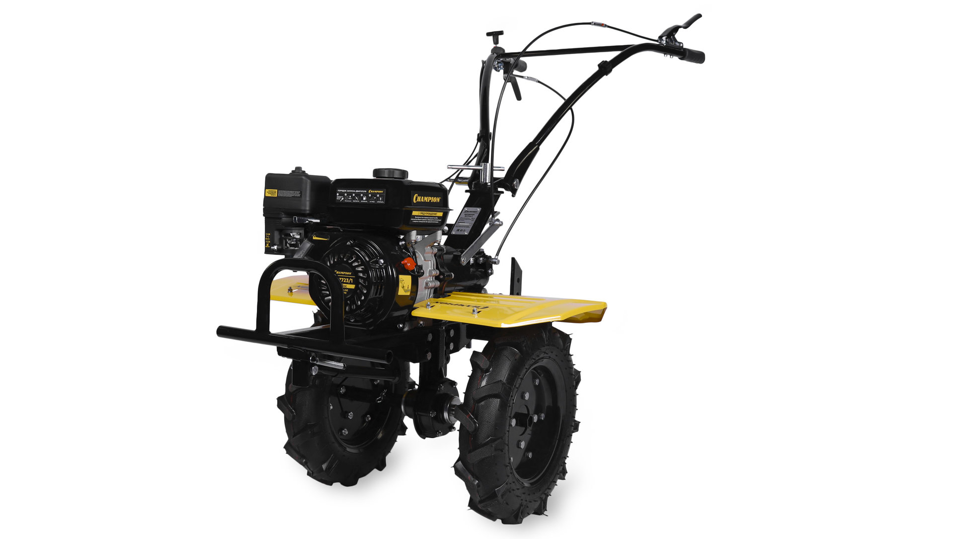 Мотоблок Champion BC7723/1 (7лс 2F/1R 85см 35см 3,6л 71кг, колеса 4/10 ВОМ) (BC7723/1)