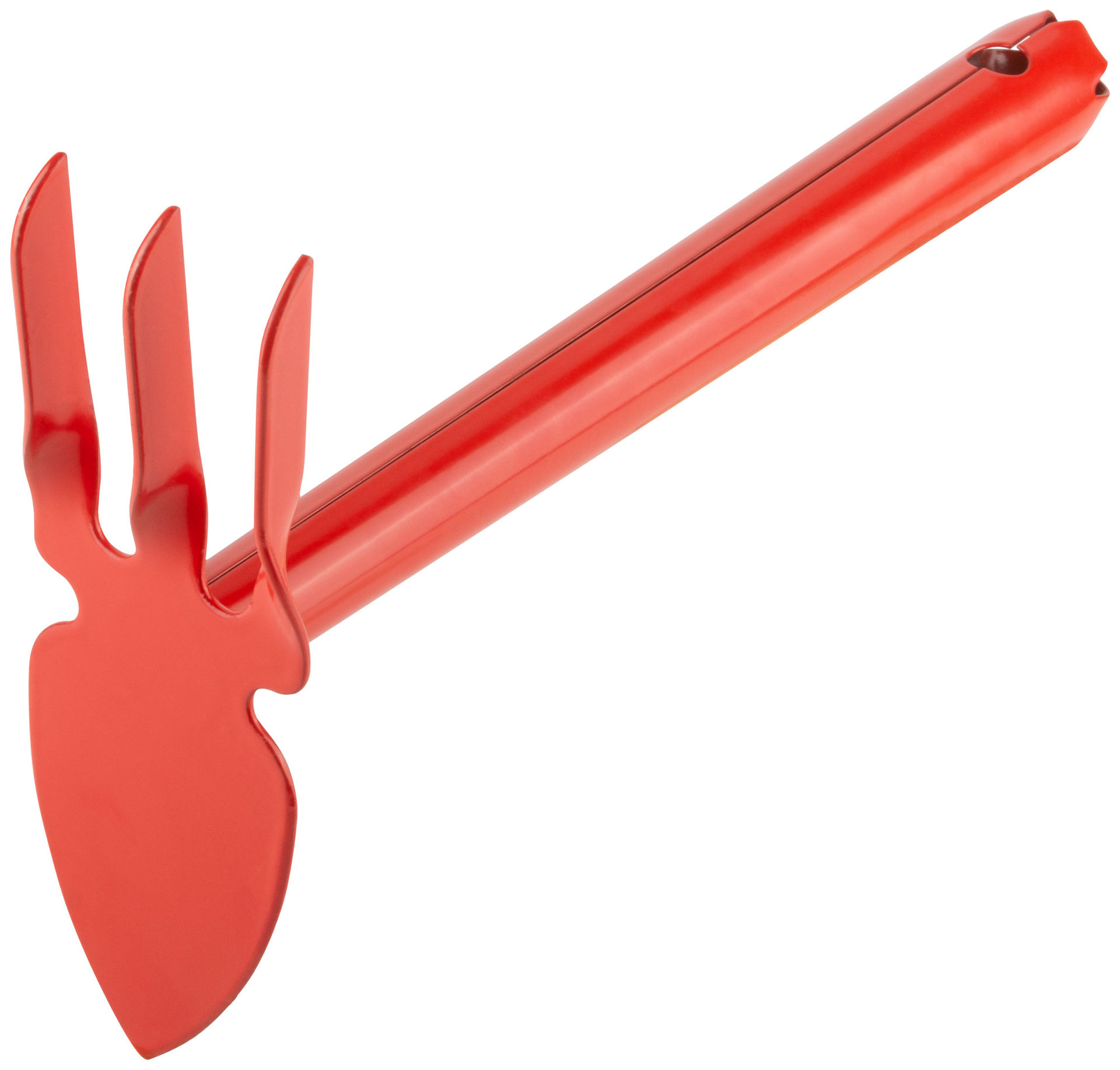 Мотыжка комбинированная цельнометаллическая 3 зуба, лепесток (76866)