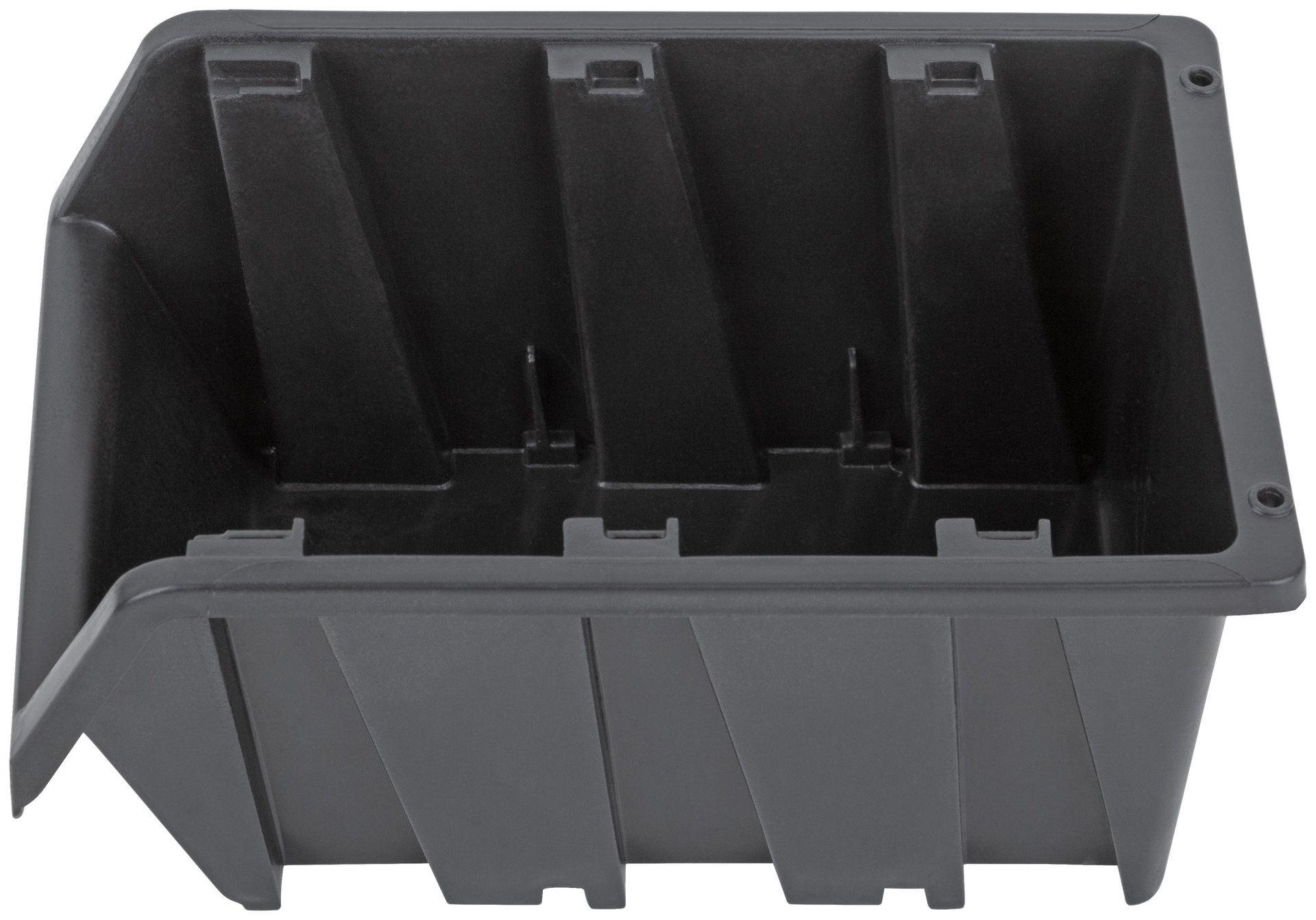 Набор Лотков для крепежа (15 шт. лотков 150х95х70 мм + 4 шт. планок), черные