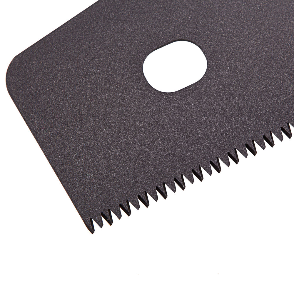 Ножовка по дереву Piranha, 450 мм, 11-12 TPI, зуб-3D, каленый зуб, тефлоновое покрытие полотна, двухкомпонентная рукоятка Gross