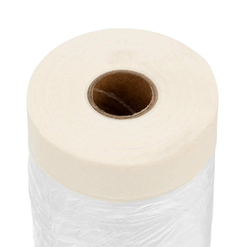 Пленка защитная с клеящей лентой, 2700 мм х 15 м Matrix (88763)