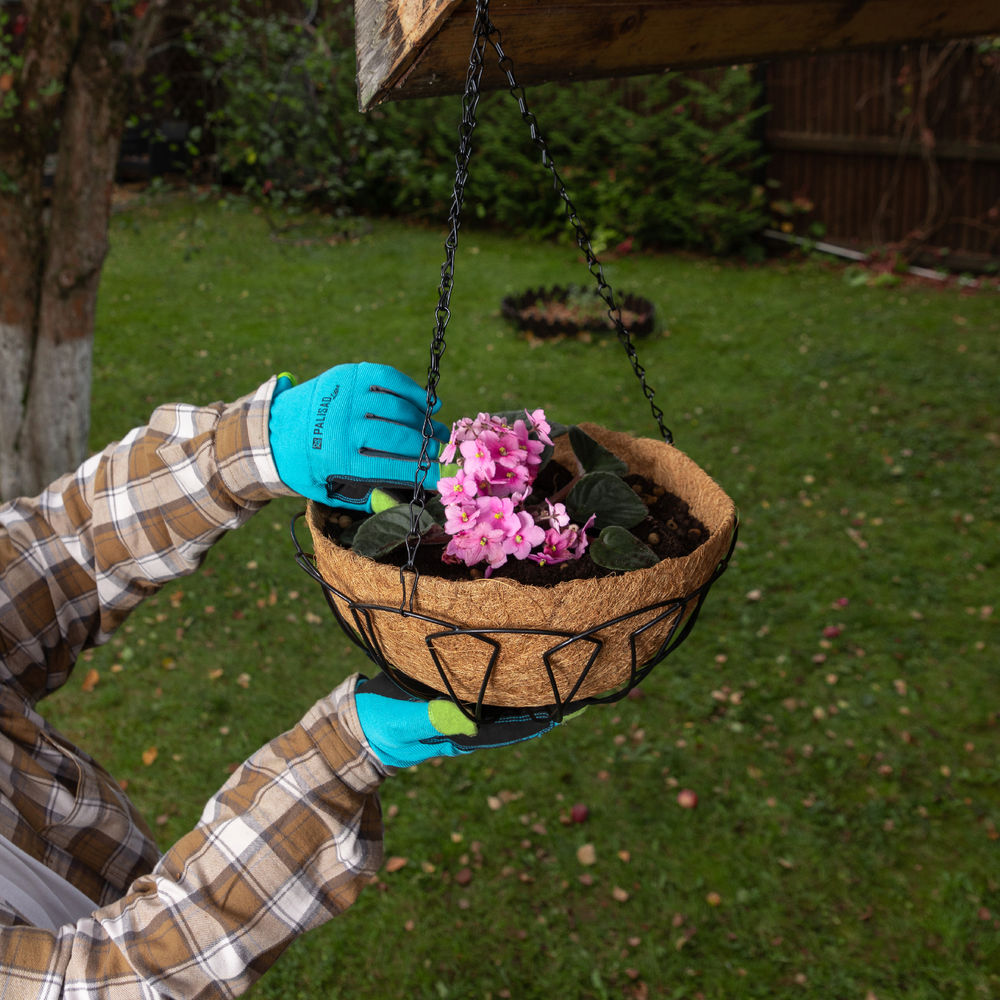 Подвесное кашпо, 30 см, с кокосовой корзиной Palisad (69002)