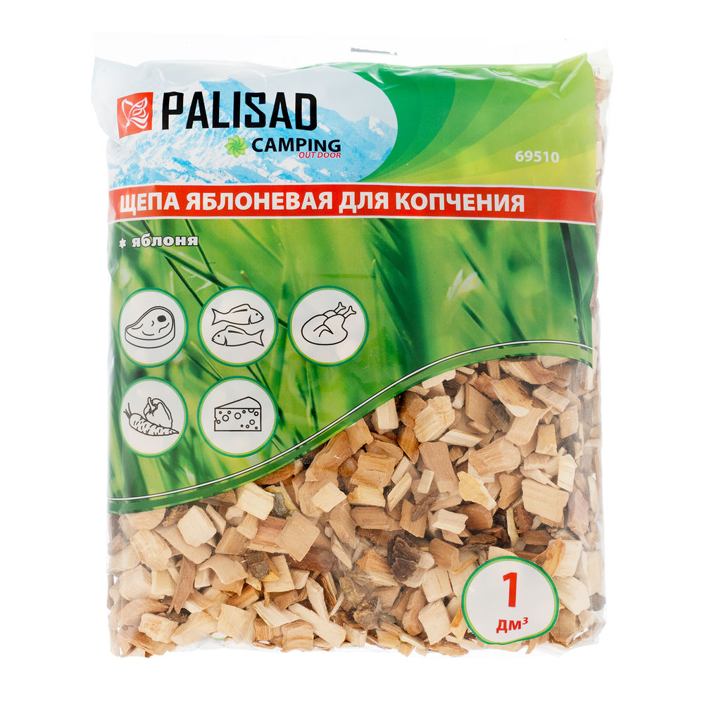 Щепа яблоневая для копчения, Camping Palisad (69510)