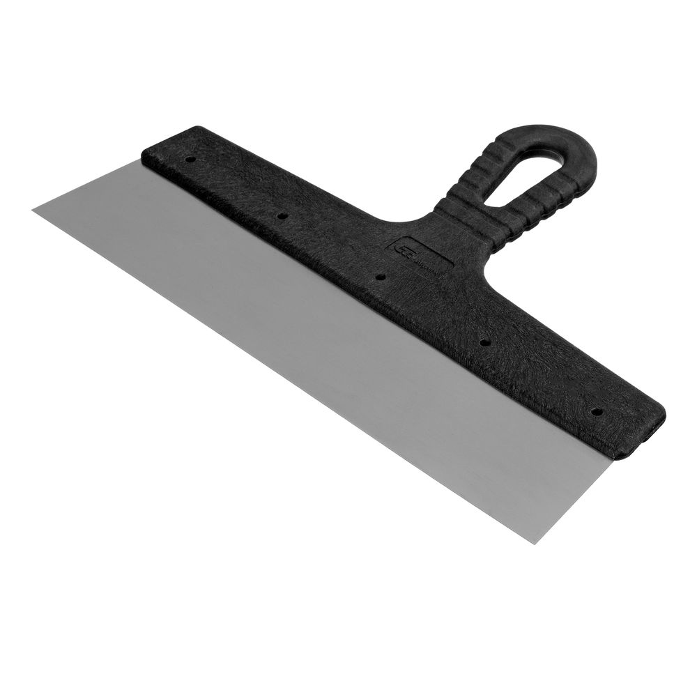 Шпатель фасадный из нержавеющей стали, 300 мм, пластмассовая ручка Сибртех (85442)