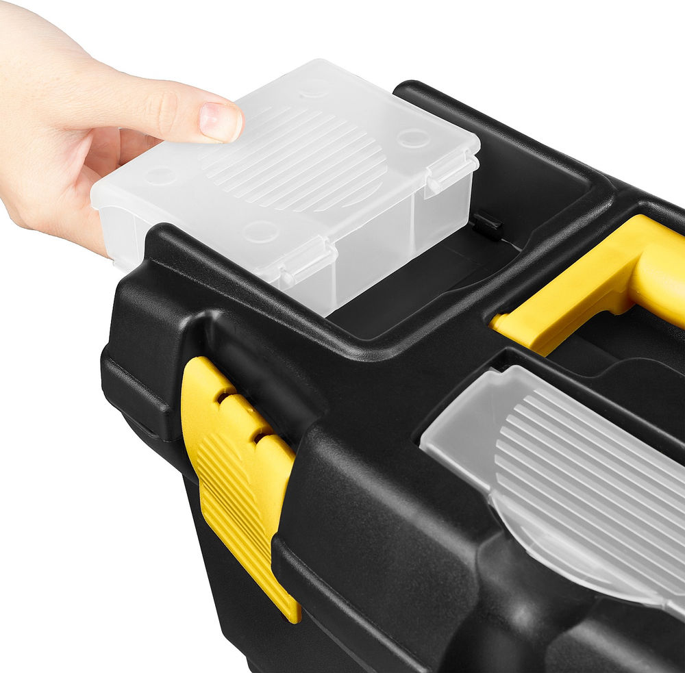 Ящик пластиковый для инструментов 410 x 210 x 230 мм, (16) VEGA-16 STAYER 38105-16