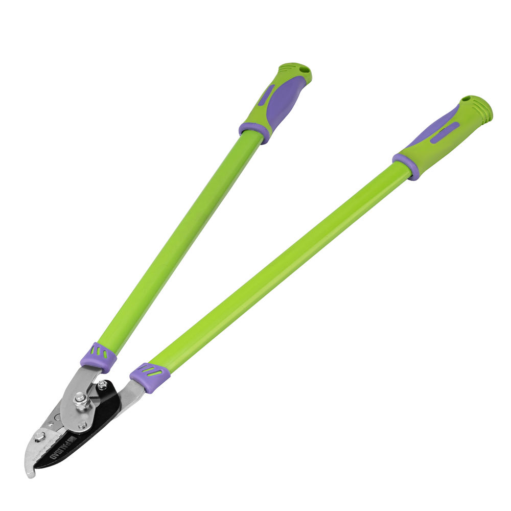 Сучкорез с наковальней, 710 мм, двухрычажный механизм, двухкомпонентные рукоятки, Palisad (60520)