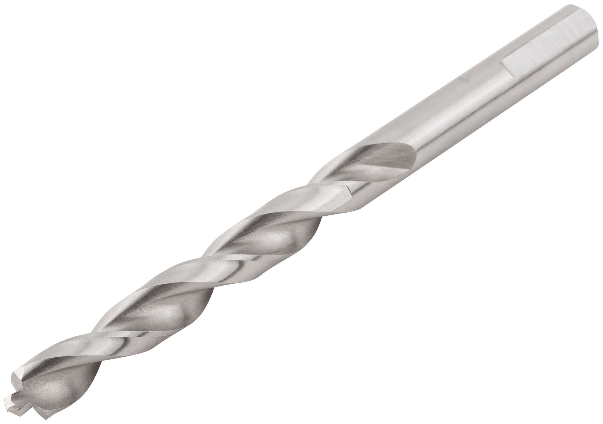 Сверло по металлу HSS полированное, центровочный наконечник, Р6М5, блистер 10,0х133 мм ( 1 шт.) (33846)