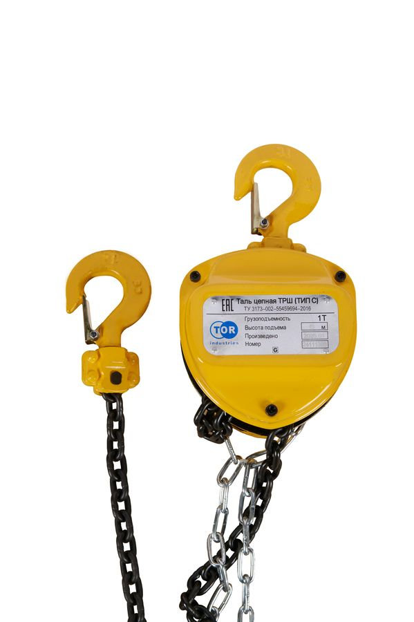 Таль ручная шестеренная TOR ТРШ C 1ТХ6М (1021707)