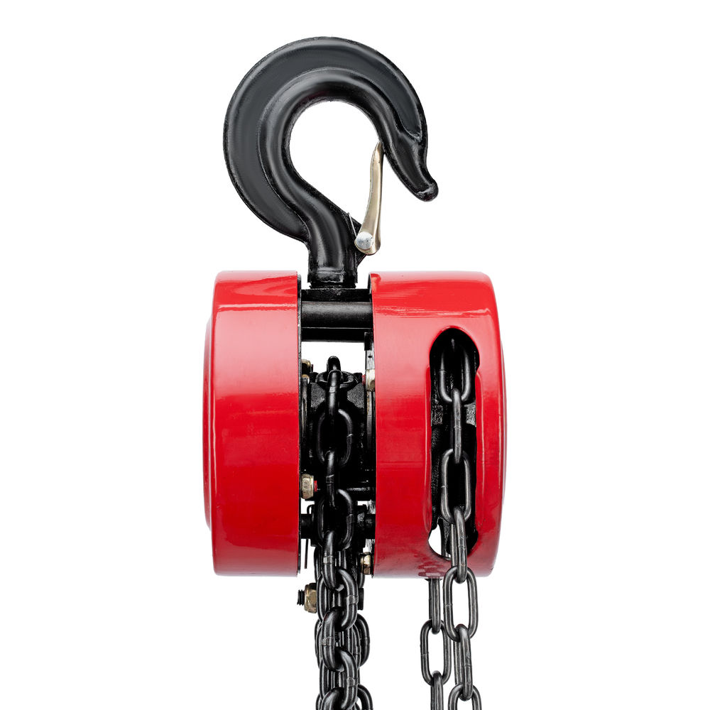 Таль цепная, 2 т, H подъема 2.5 м, расстояние между крюками 380 мм Matrix (519365)
