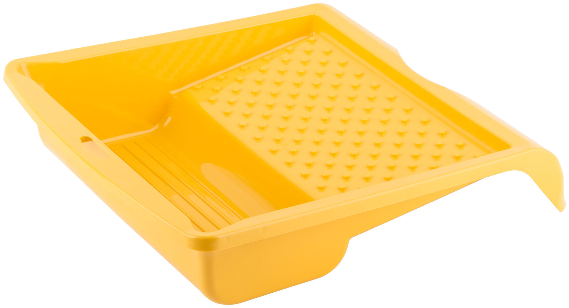 Ванночка для краски желтая 310х270 мм, педаль для фиксации (03997)