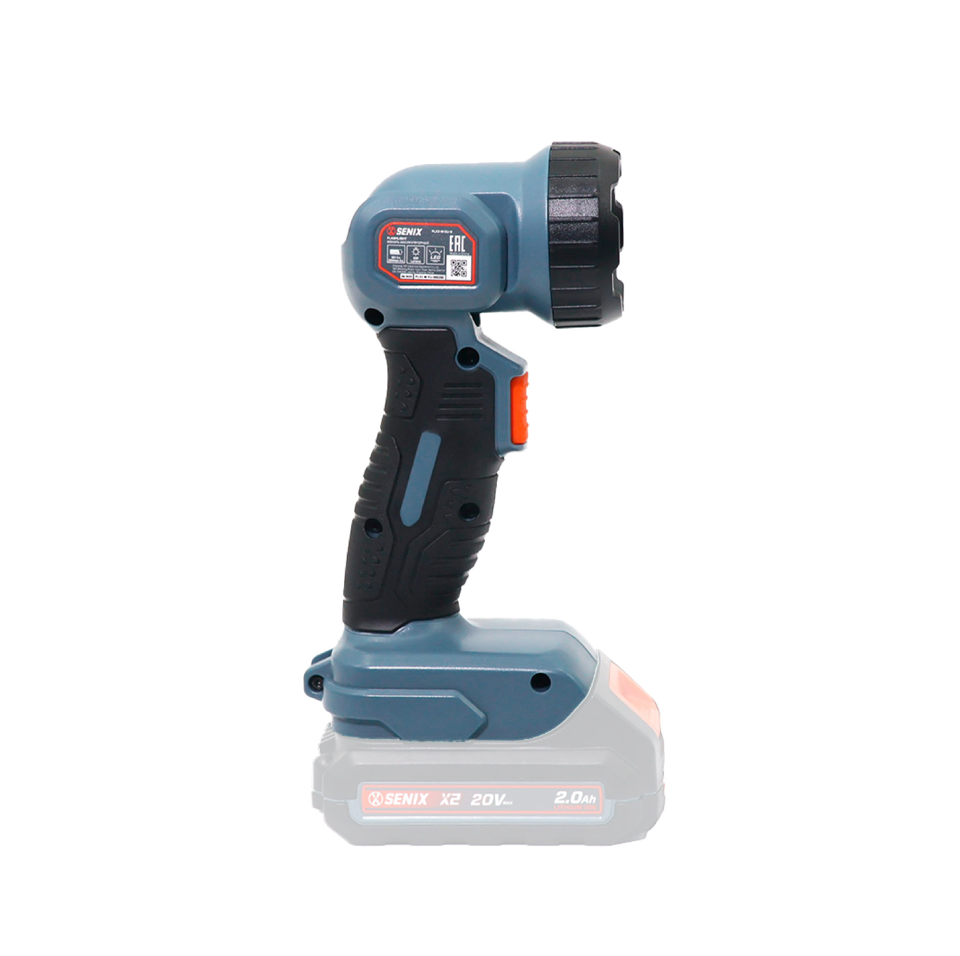 Аккумуляторный фонарь, без АКБ и ЗУ X2 20В