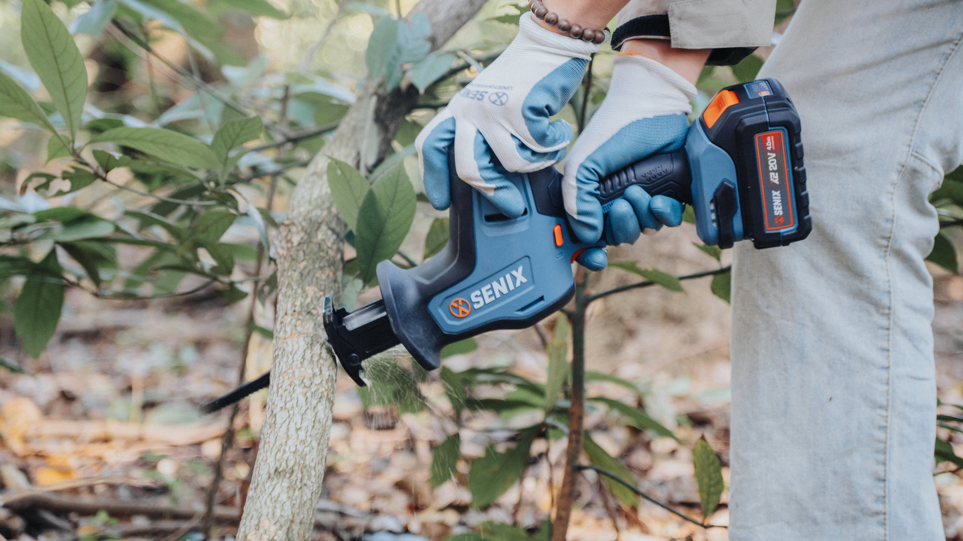 Сабельная пила, 22 мм, бесщ.мотор, без АКБ и ЗУ X2 20В