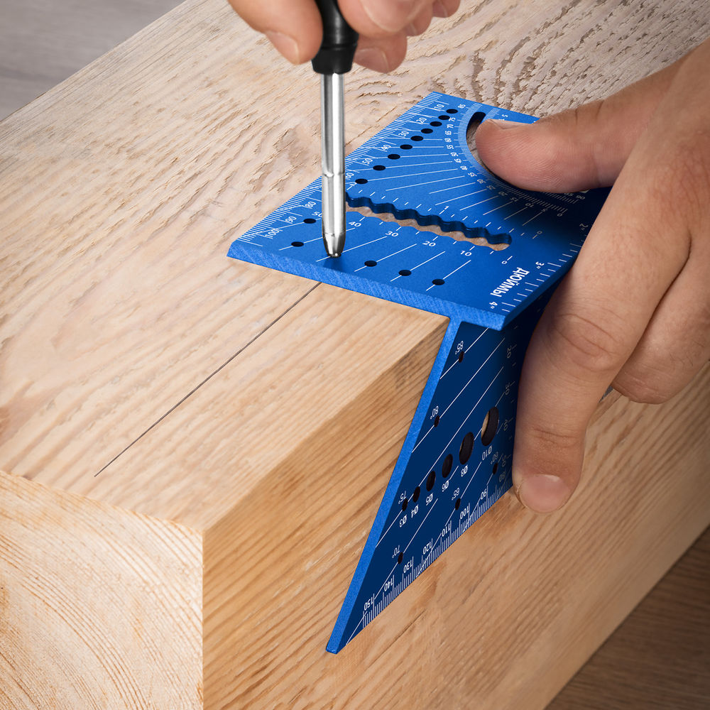 Угольник многофункциональный 3D, 7-в-1 ЗУБР Профессионал 34399  