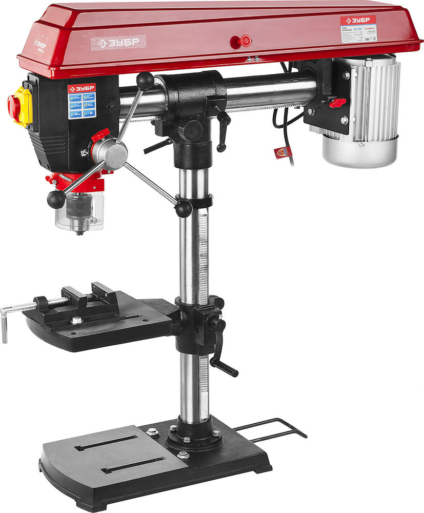 Станок радиально-сверлильный 550 Вт 16 мм ЗУБР ЗСС-550