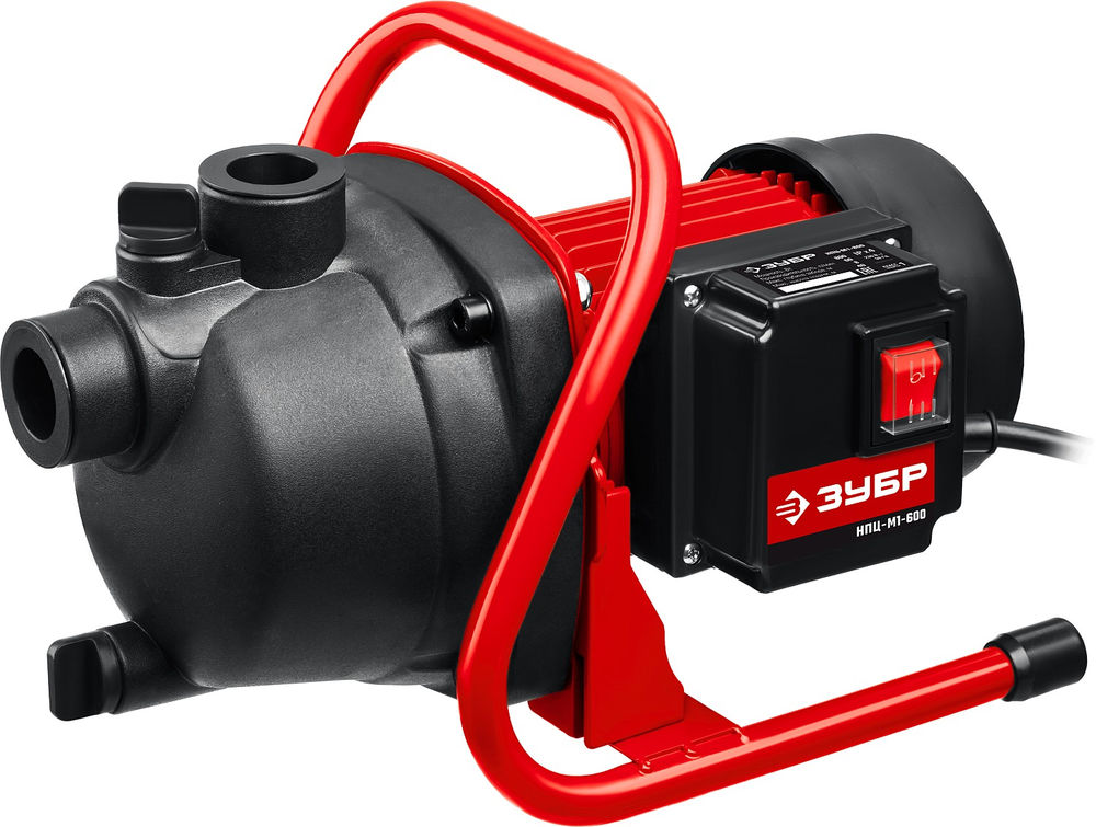 Насос центробежный поверхностный (садовый) 600 Вт ЗУБР НПЦ-М1-600