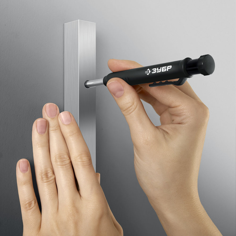 Карандаш автоматический d 2,8 мм, HB, 6 сменных грифелей ЗУБР АСК чёрный 06311-2