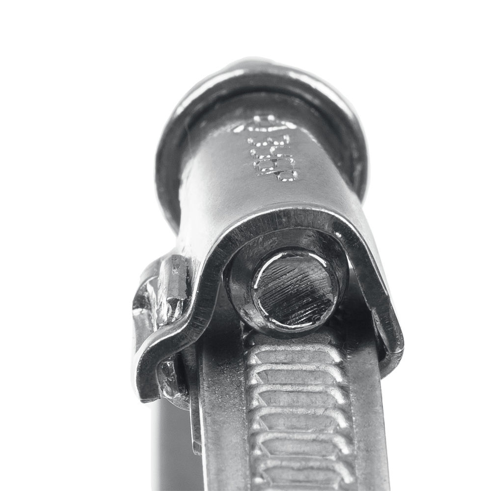 Хомут червячный Х-9Н 32 - 50 мм, накатная лента 9 мм, цинк, 50 шт ЗУБР 37807-50