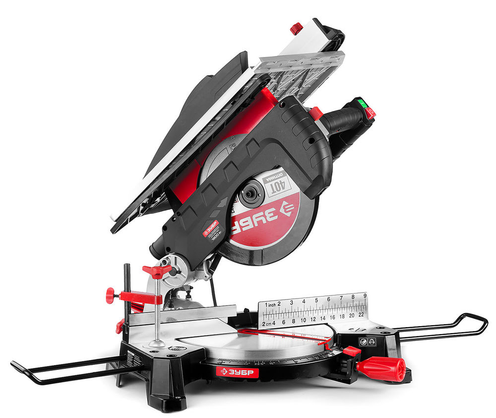 Пила торцовочная d 250 х 30 мм 1800 Вт комбинированная ЗУБР ЗПТК-255-1800 ЗПТК-255-1800