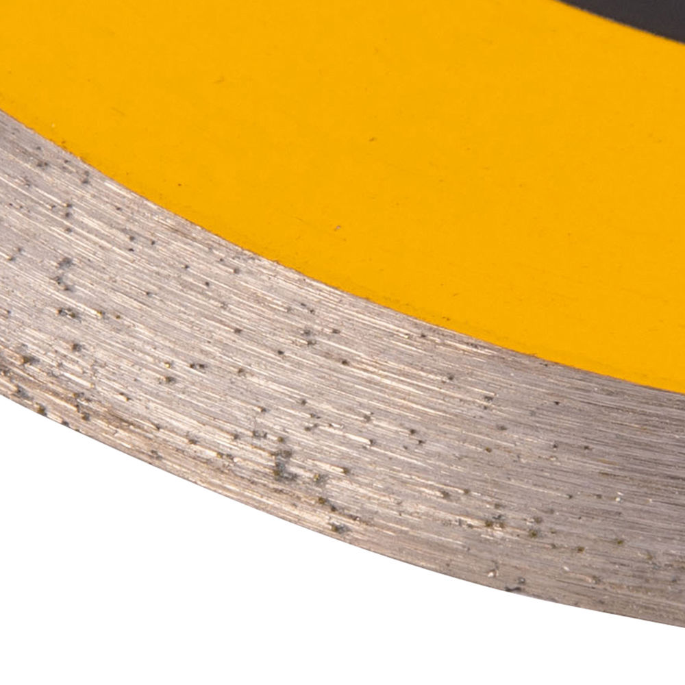 Диск алмазный отрезной 125 х 22,2 мм, сплошной, супертонкий, горячий пресс, мокрое резание Denzel (73045)