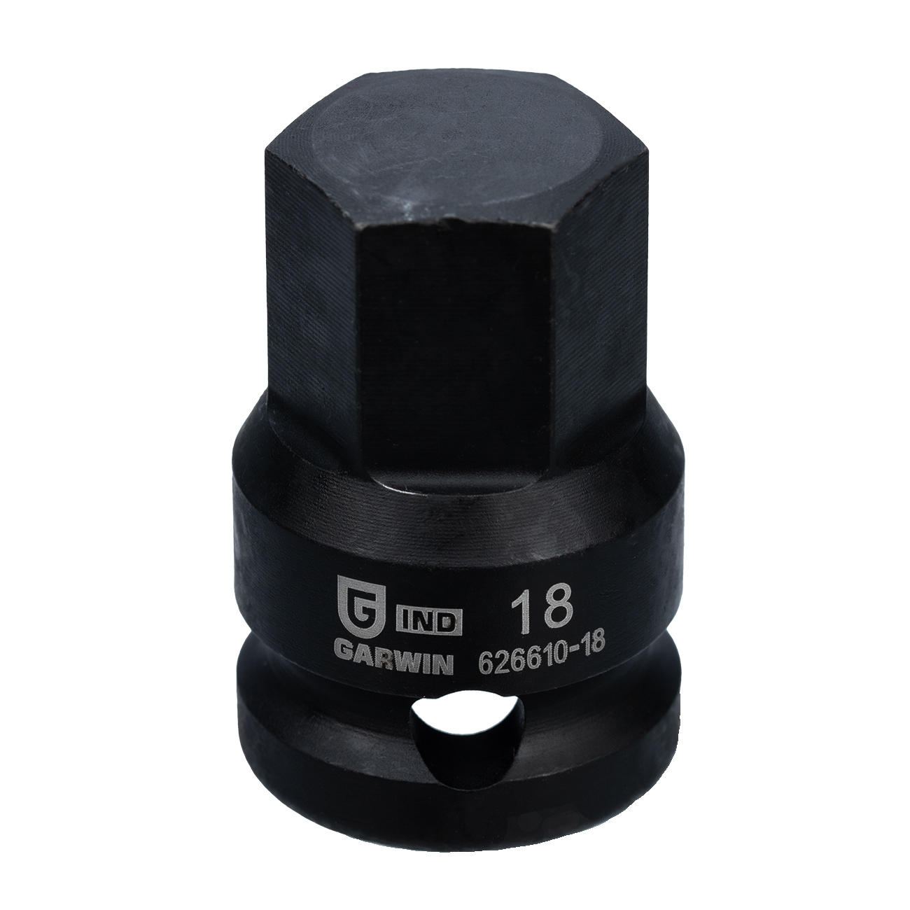 Головка торцевая ударная HEX 18 мм, 1/2 L=38,1 мм GARWIN INDUSTRIAL 626610-18