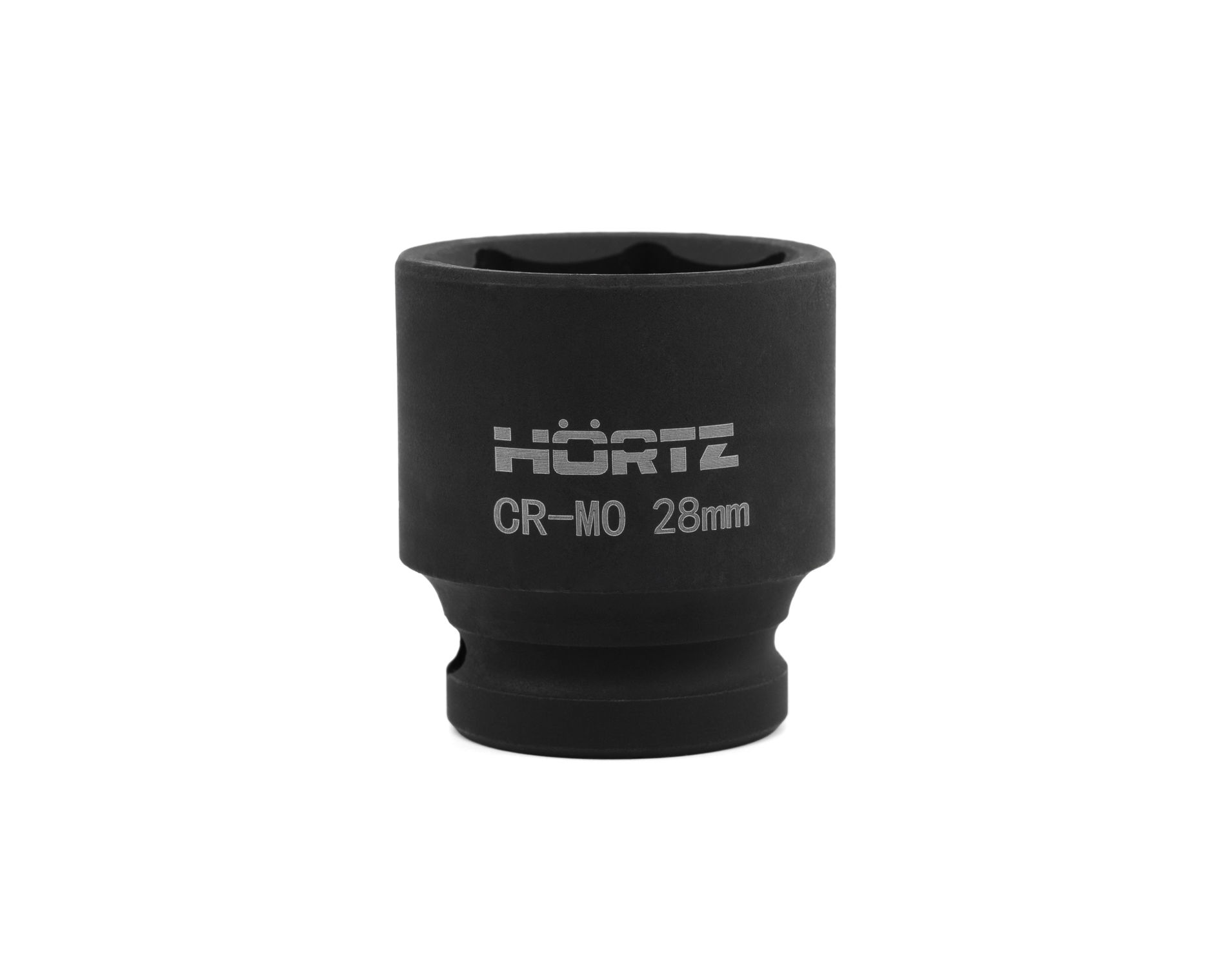 Головка торцевая сменная ударная 6-гранная (Cr-Mo) 28 1/2 L=44 мм HORTZ