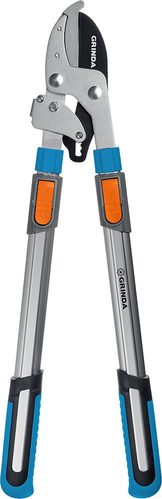 Контактный сучкорез TX-980A, 645 - 885 мм, кованные лезвия, храповый механизм, телескопический, PROLine GRINDA 424513