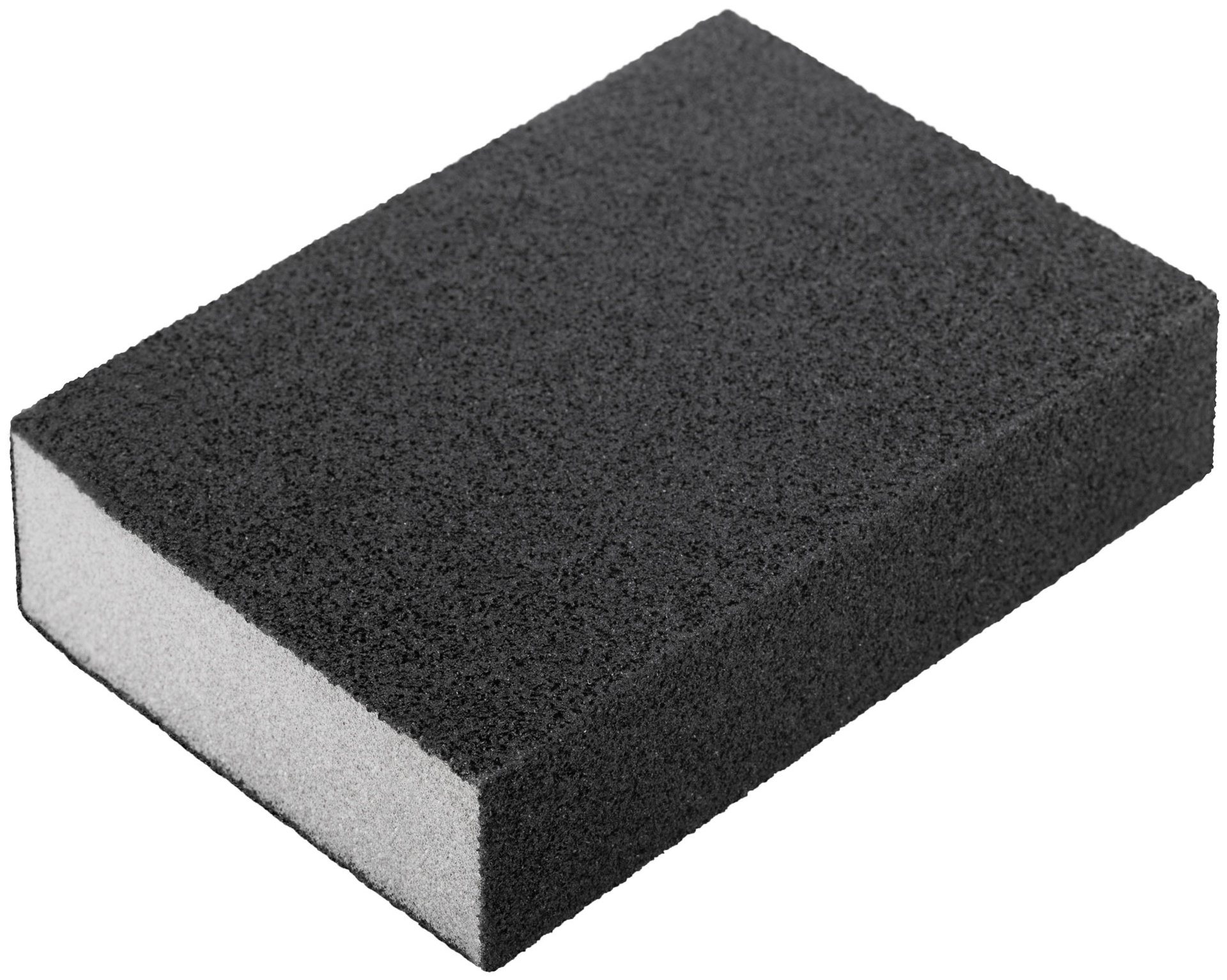 Губка шлифовальная алюминий-оксидная, 100х70х25 мм, средняя жесткость Р 80/ Р 120 (38368)