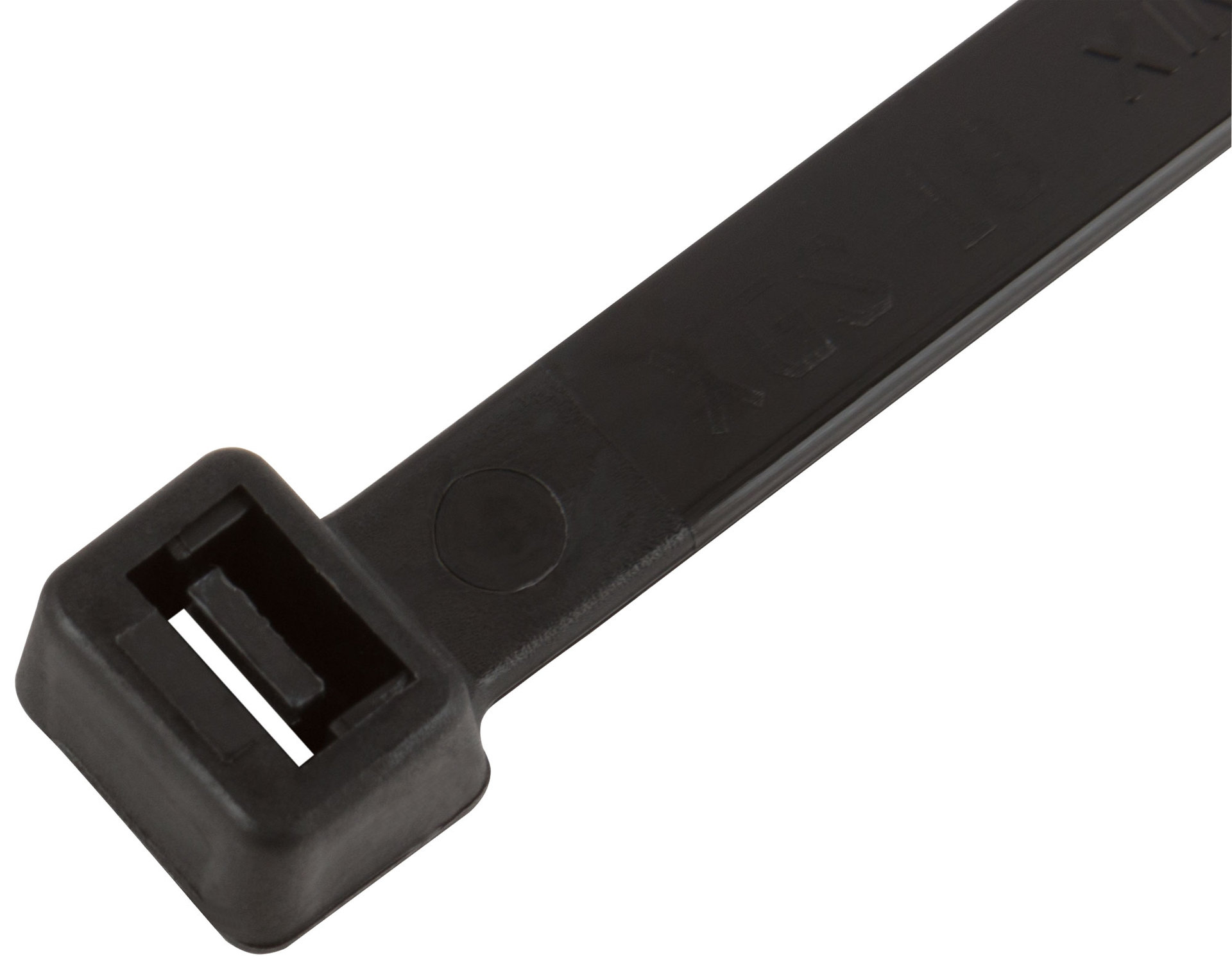 Хомуты нейлоновые для проводов, черные 100 шт., 7,6х300 мм (60361)