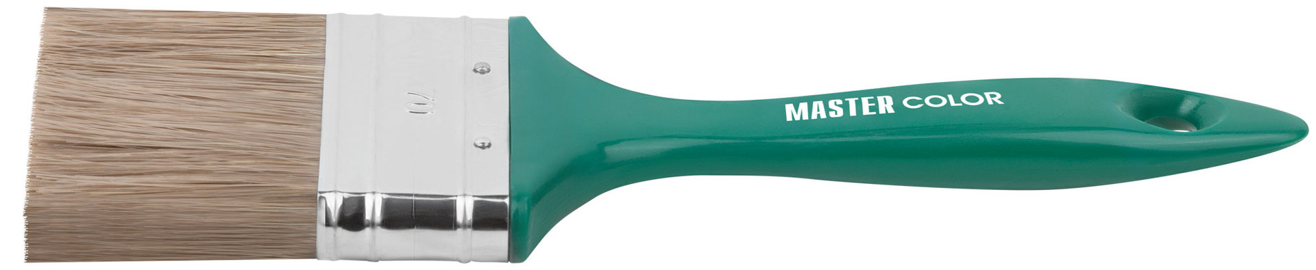 Кисть флейцевая, толщ. 16 мм, 70% ПЭT/30% натур. щетина, нерж.обжим, пласт.ручка, ширина 70 мм (30-0234)