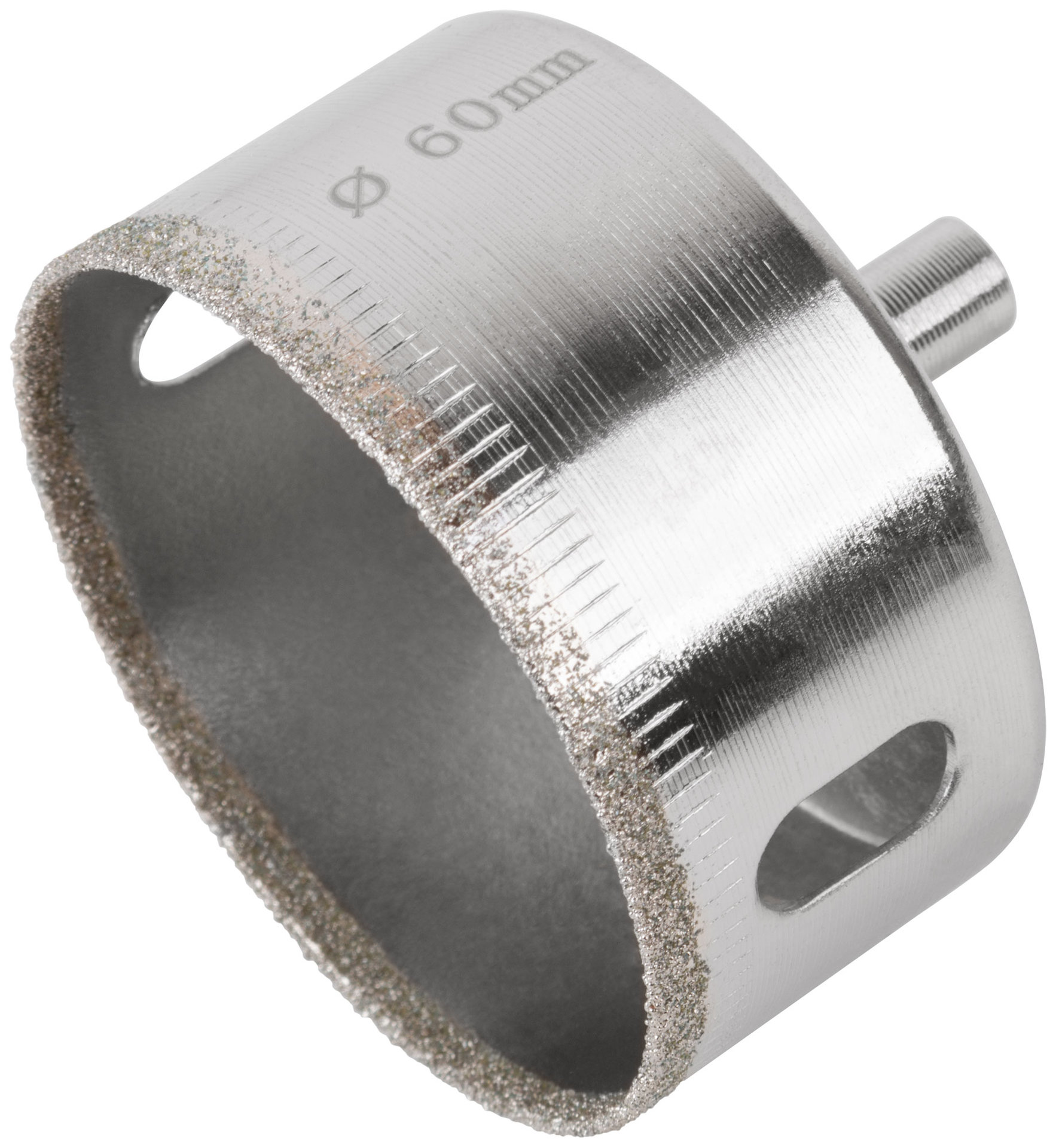 Коронка кольцевая по кафелю и стеклу алмазная 60х50 мм (16294)