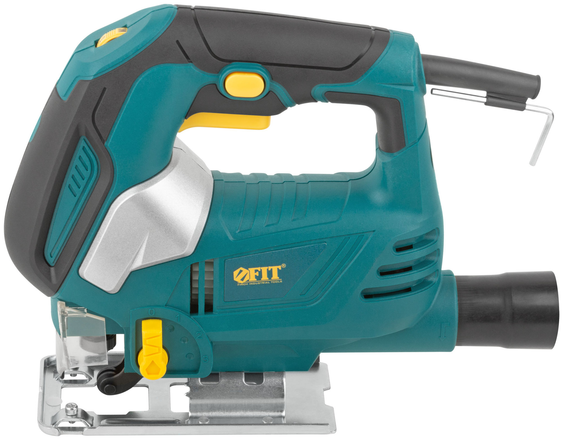 Лобзик 710 Вт; 0-3000 ход/мин; БзП; маятник; 80 мм; 2,1 кг; рез. накл.; коробка (80352)