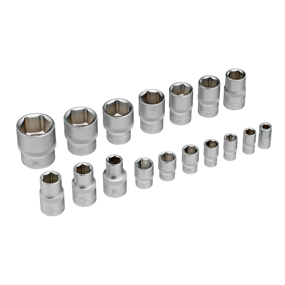 Набор инструментов, 1/2, Cr-V, S2, усиленный кейс, 58 предметов Stels