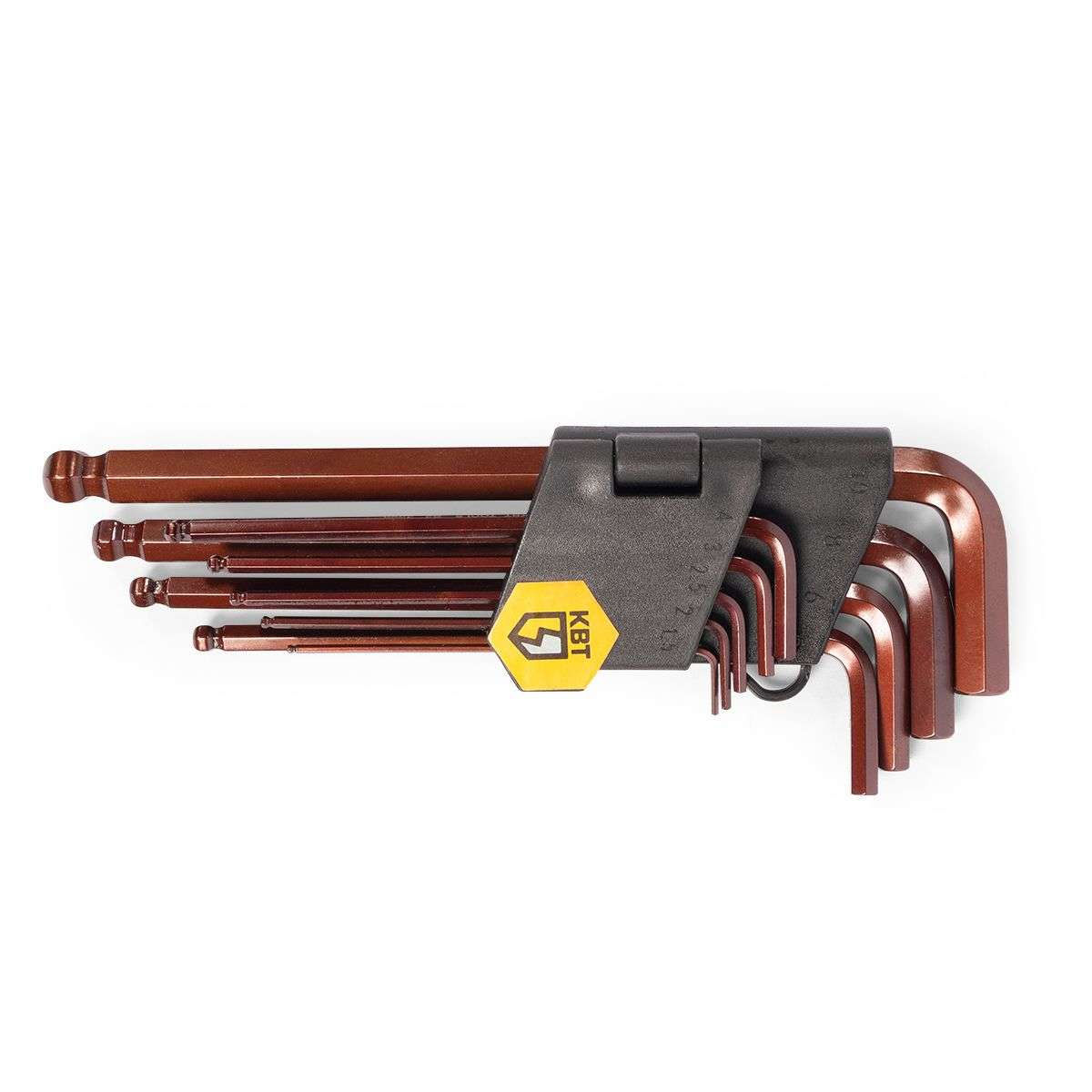 Набор шестигранных ключей с шаром КШ-9s (КВТ) 82177