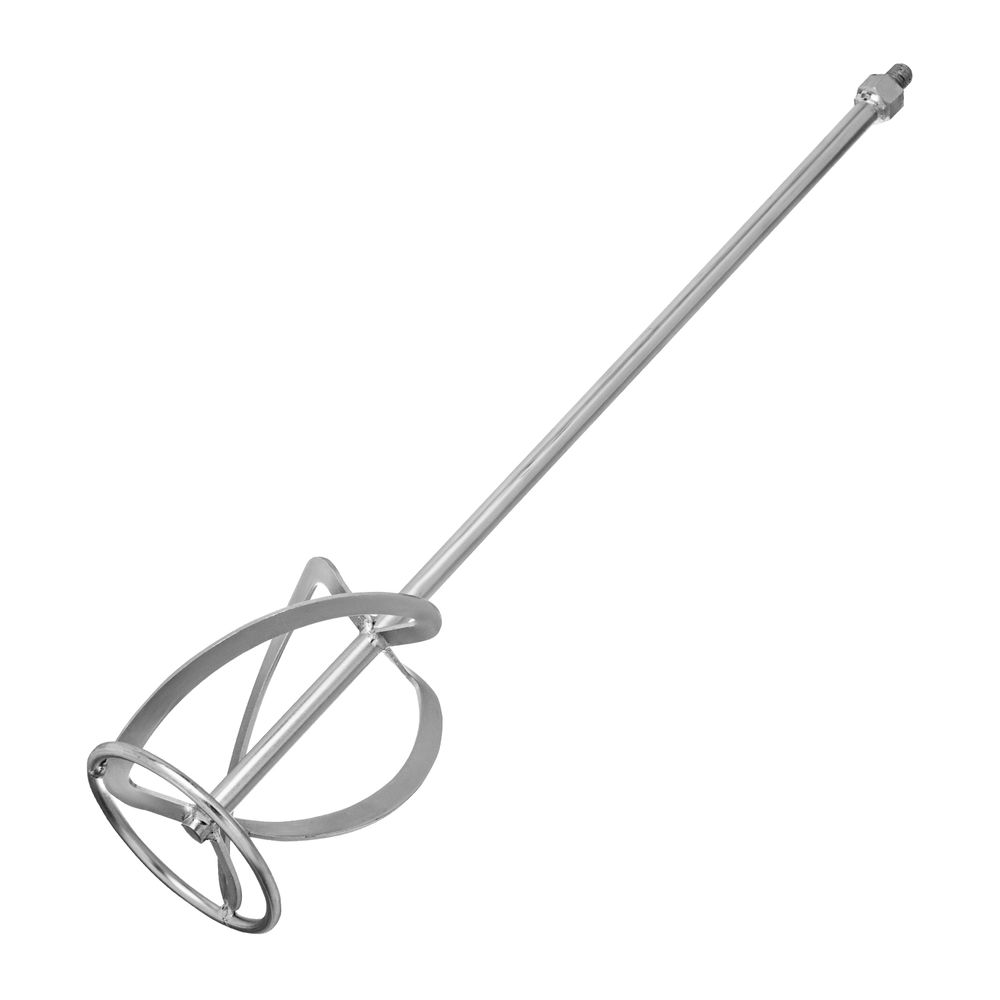 Насадка для миксера, для тяжелых растворов, 120 х 590 мм, оцинкованная, хвостовик резьба М14 Сибртех (848947)