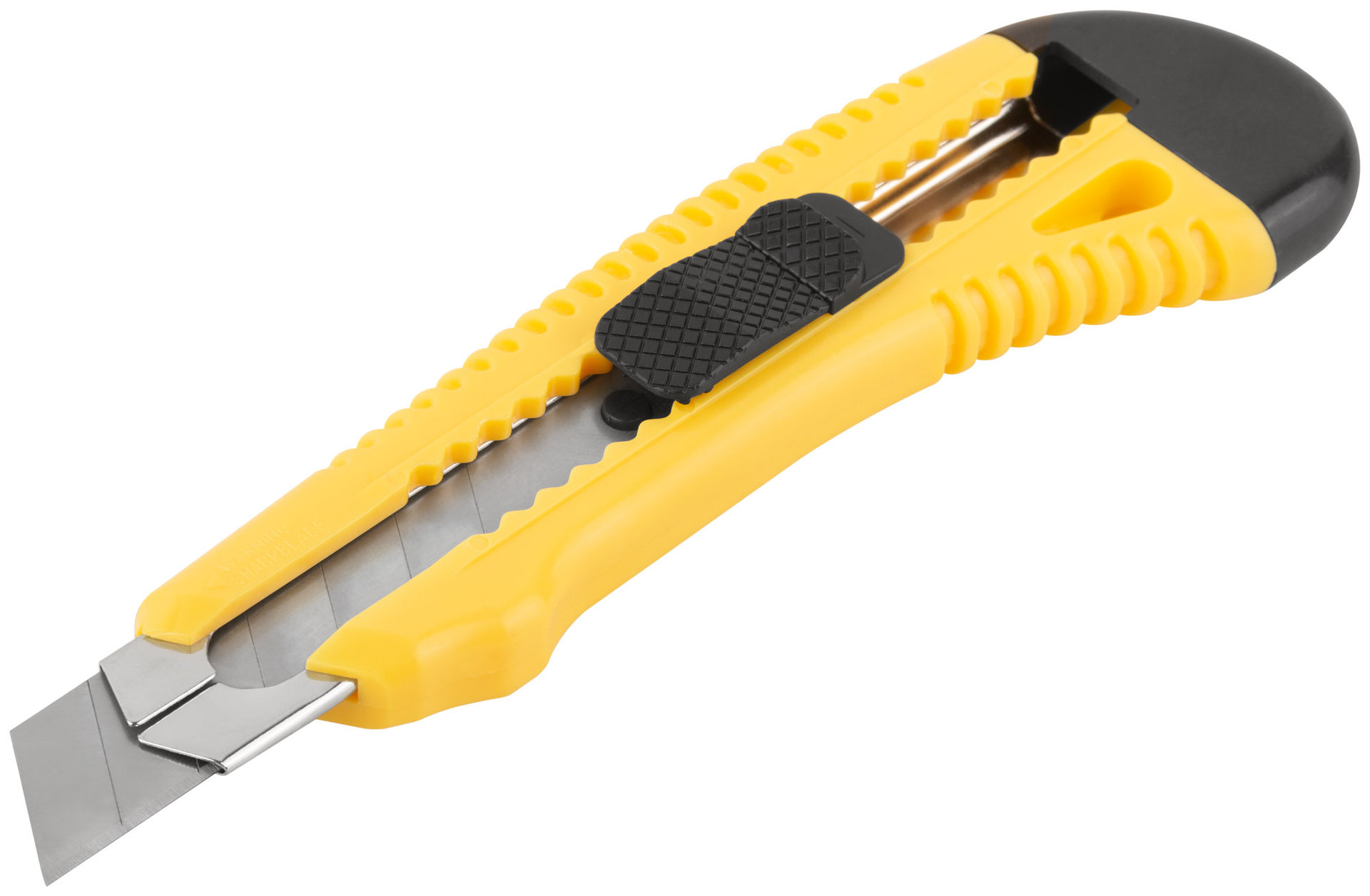 Нож технический 18 мм усиленный пластиковый (10228)