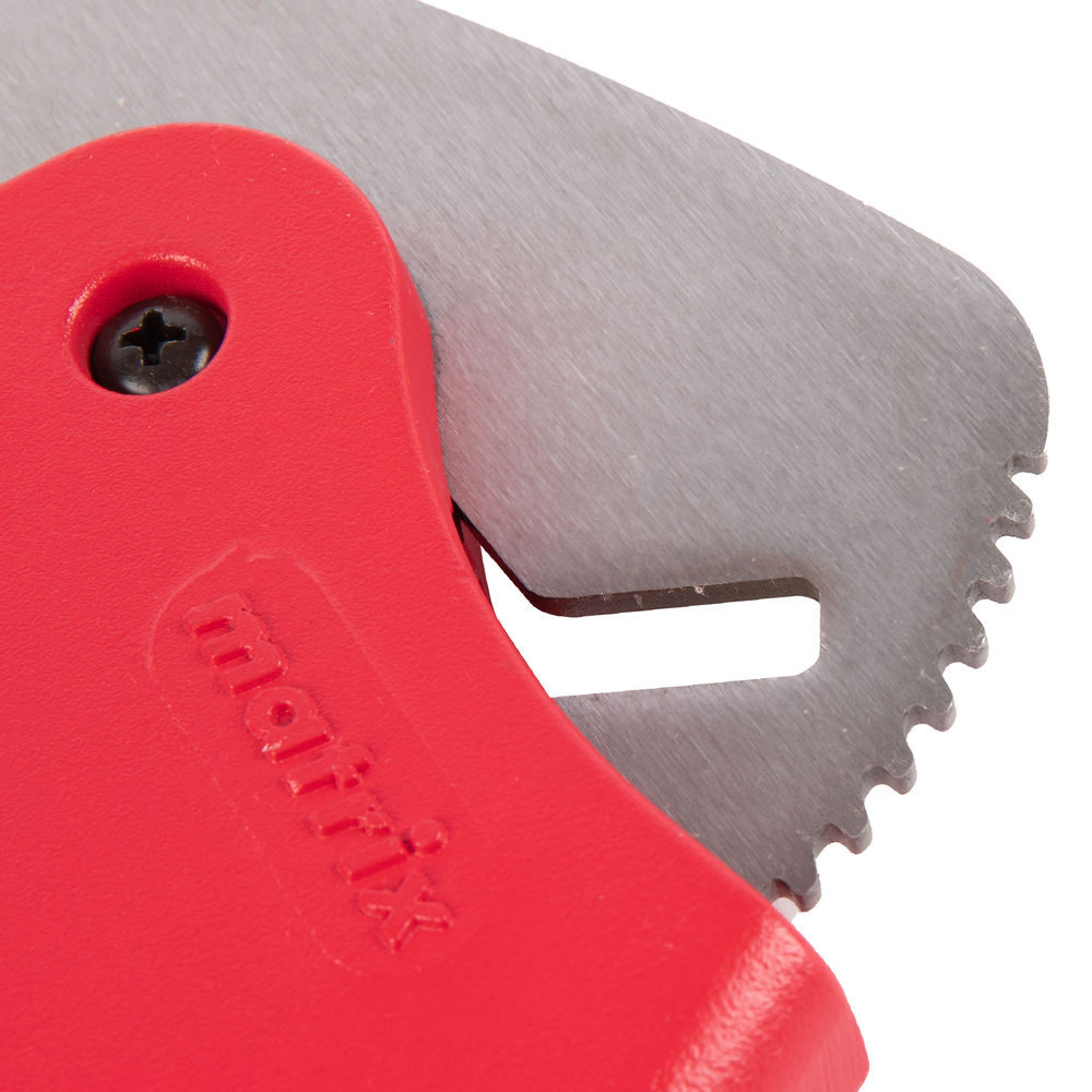 Ножницы для резки изделий из ПВХ, D до 63 мм, лезвие из нерж. стали, автоматич. Matrix (78419)