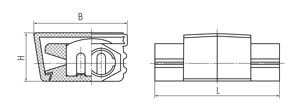 Ответвитель параллельный прокалывающего типа ОВ-2 (КВТ) (47523)