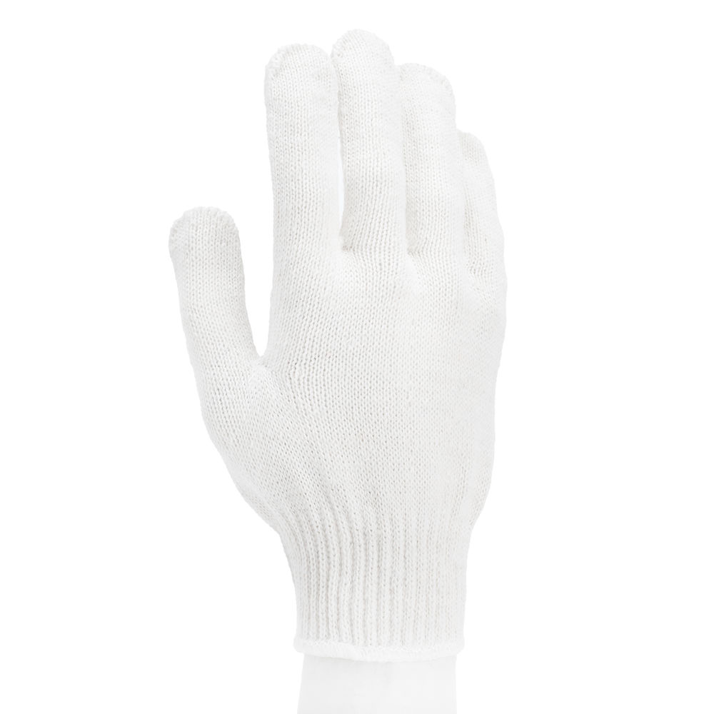 Перчатки трикотажные, ПВХ гель Протектор, оверлок Сибртех (67778)