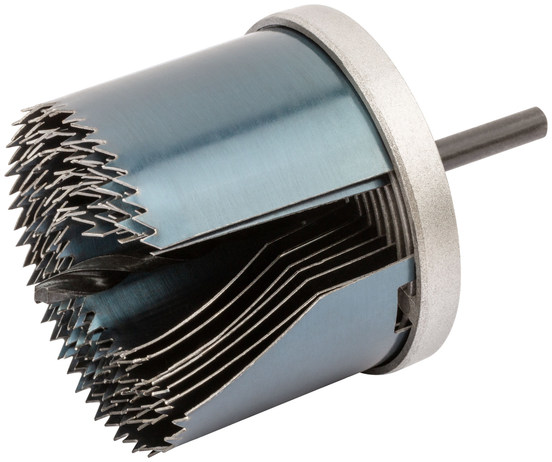 Пилы круговые усиленные 2, 7 шт., 26 - 63 мм (36705)