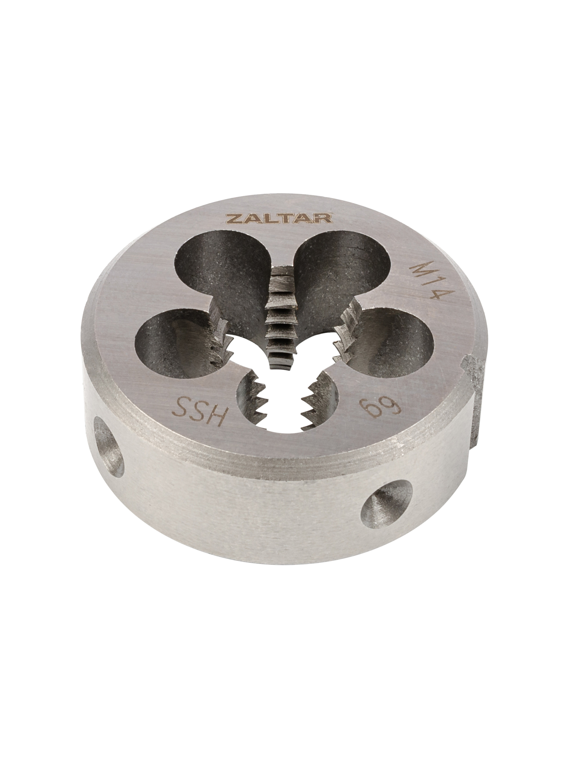 Плашка круглая резьбонарезная HSS, DIN 223 B (DIN EN 22568), M14 x 2.0, 38 x 14 (ZA-10408)