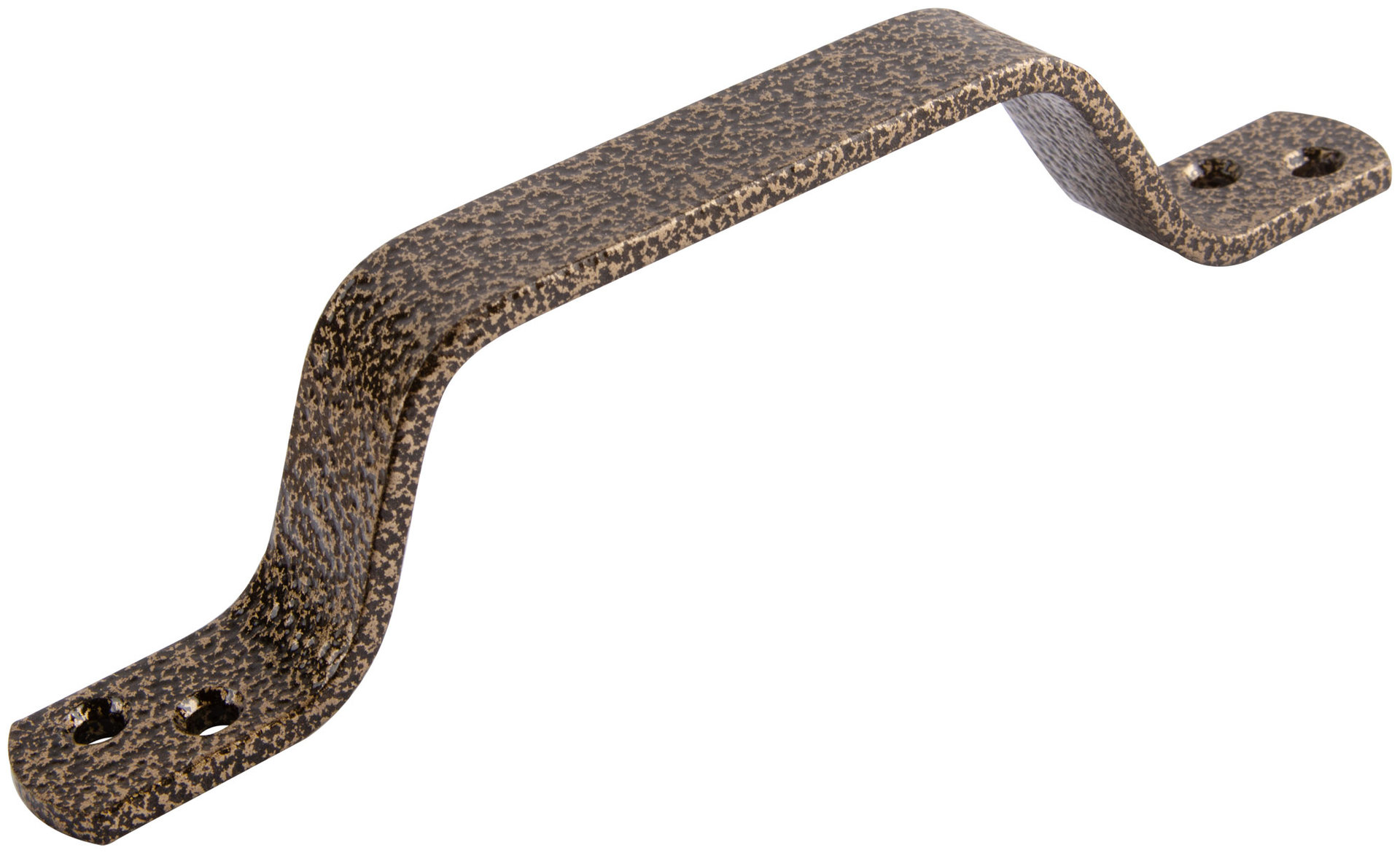 Ручка скоба плоская, 85 мм, антик бронза (66793)