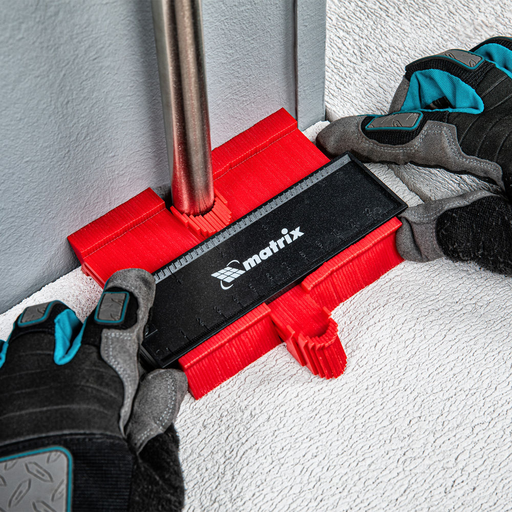 Шаблон для копирования профиля 12 см, пластиковый Matrix (88103)