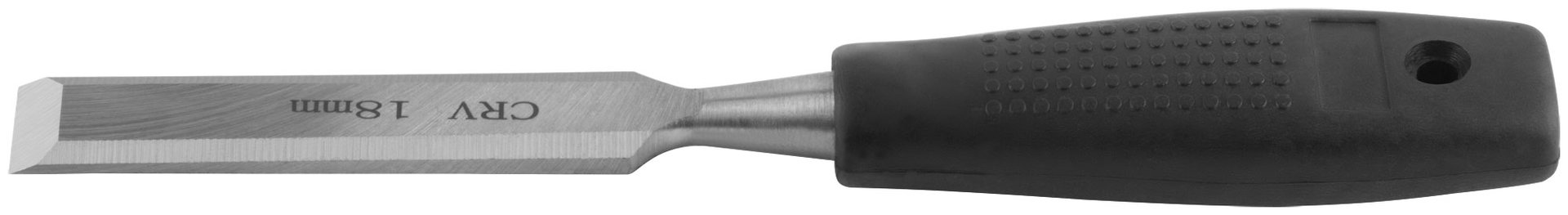 Стамеска CrV с пластиковой ручкой 18 мм