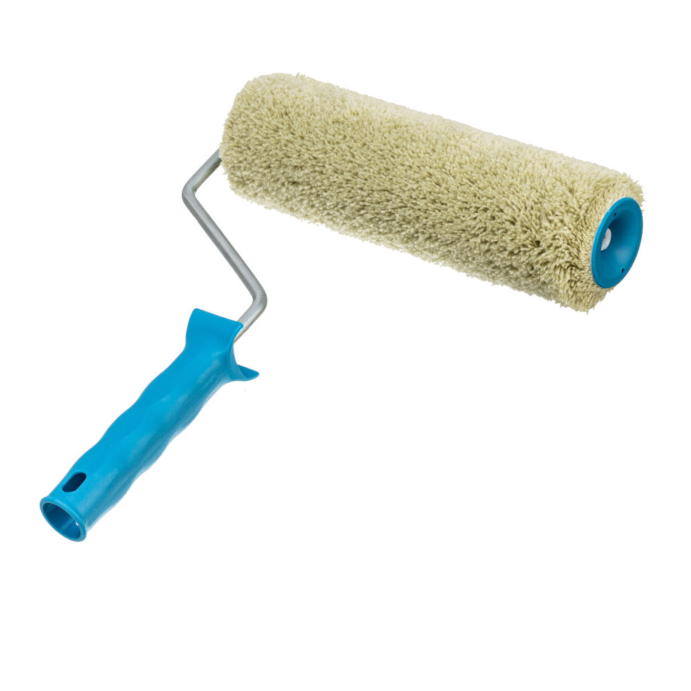 Валик для Фасадных работ синтетический, 250 мм, ворс 18 мм, D 48 мм, D ручки 8 мм, полиакрил Matrix (80752)