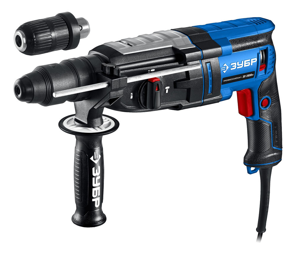 Перфоратор SDS Plus + БЗП 28 мм 900 Вт мет. корпус Профессионал ЗУБР ЗП-2890 мс
