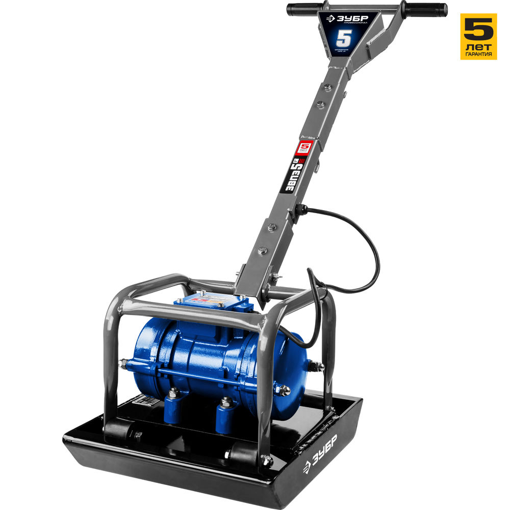 Виброплита электрическая 550 Вт, 40 кг ЗУБР Профессионал ЗВПЭ-5 Г