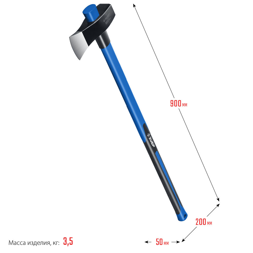 Строительный колун-кувалда 2700/3500 г 900 мм Профессионал ЗУБР Фибергласс 20623-27